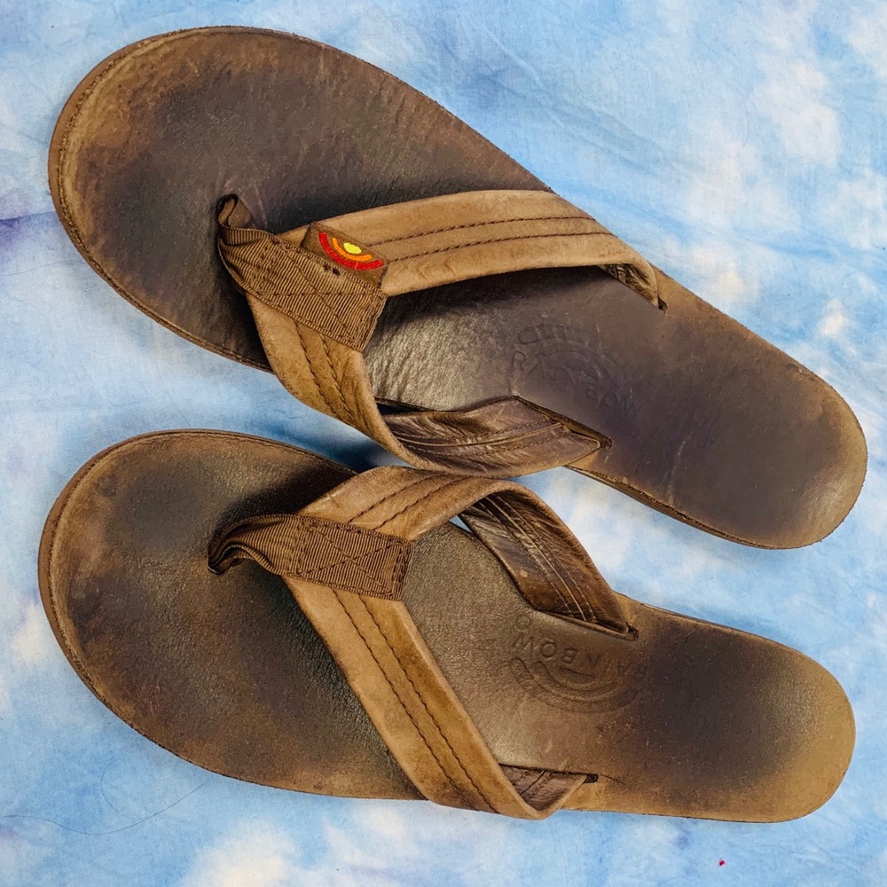 RAINBOW FLIP FLOP SANDALS